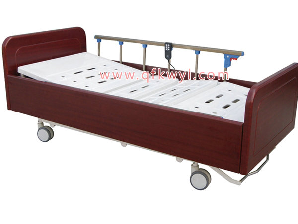 F7電動三功能護(hù)理床(實(shí)木)